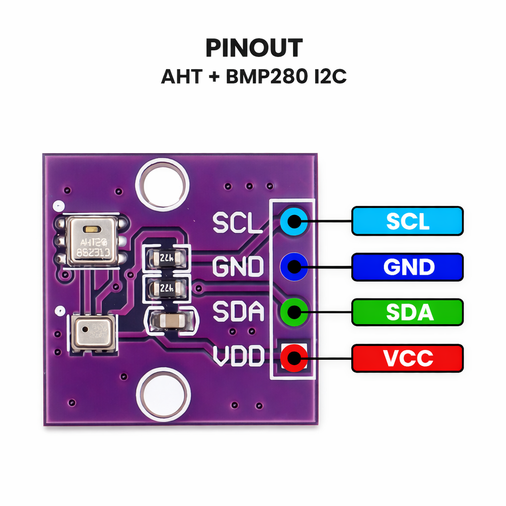 Sensor De Presion Bmp280 3.3v - Image 2