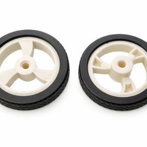 Rueda de plastico Abs Diam. 2.4 A 3mm