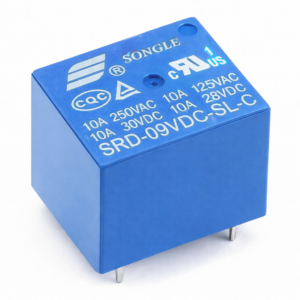 Relevador 9V (5 pines)