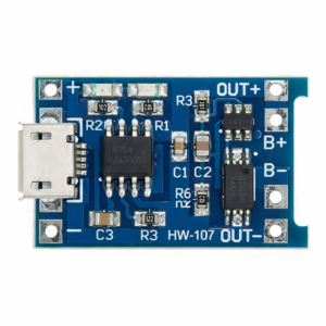 Módulo Cargador de Baterías LiPo TP4056 con Protección