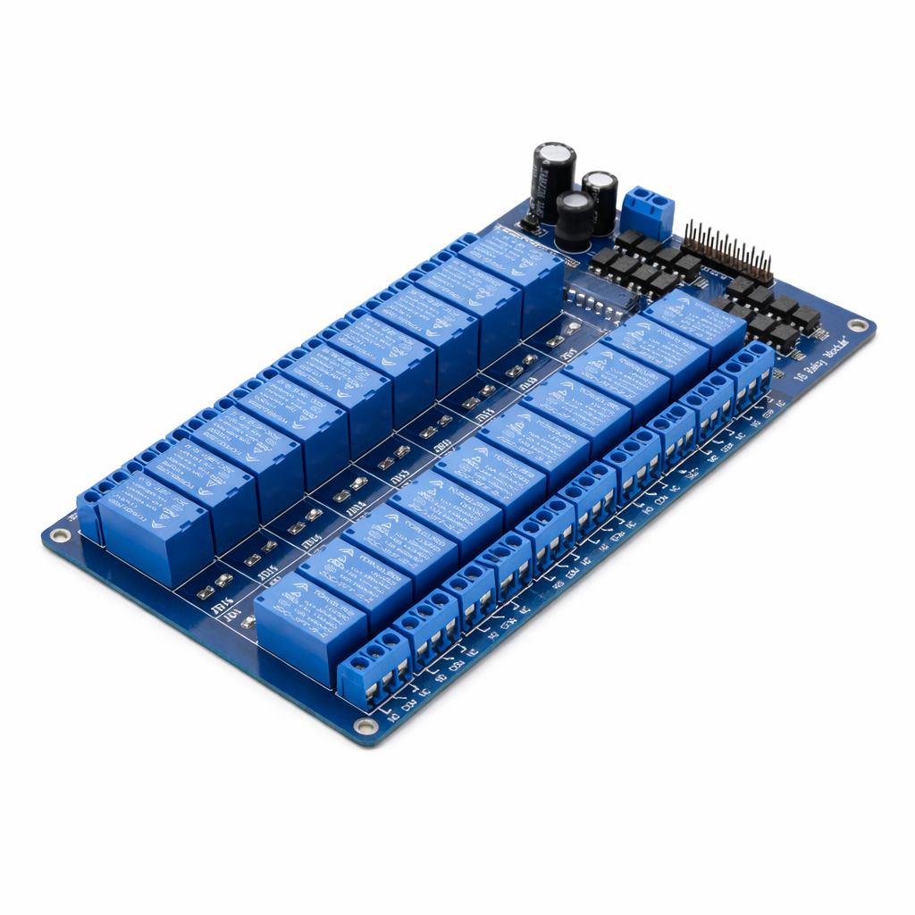 Módulo De 16 Relevadores 12v