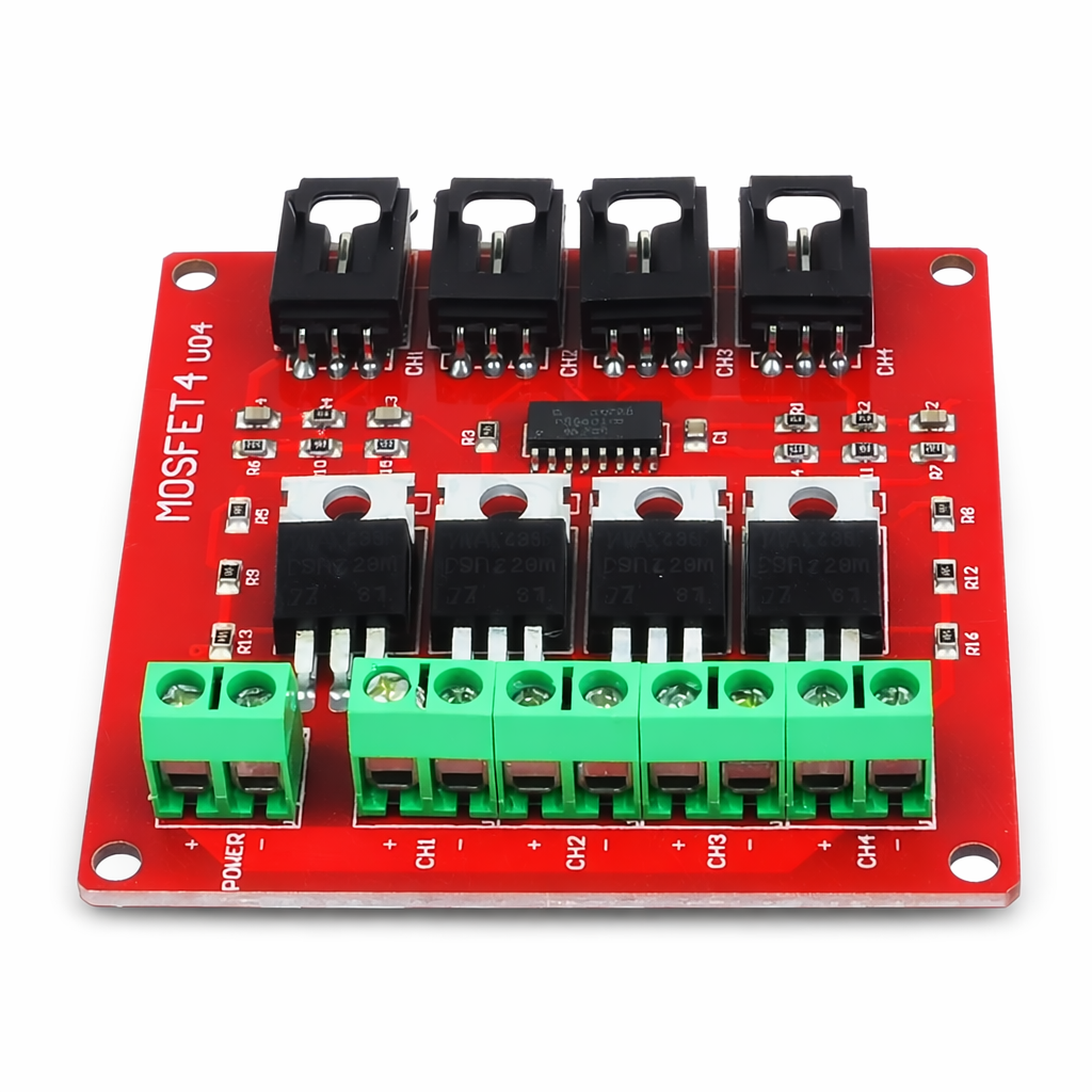 Módulo interruptor mosfet 4 canales
