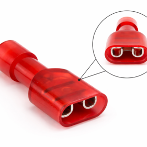 Terminal Hembra Faston 5/16 calibre 16 - 22 AWG, Rojo