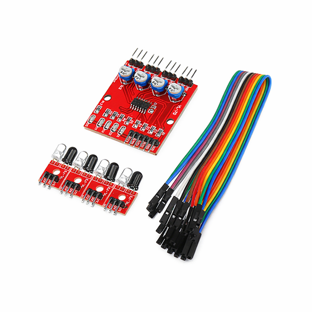 Sensor Seguidor De Linea De 4 Canales