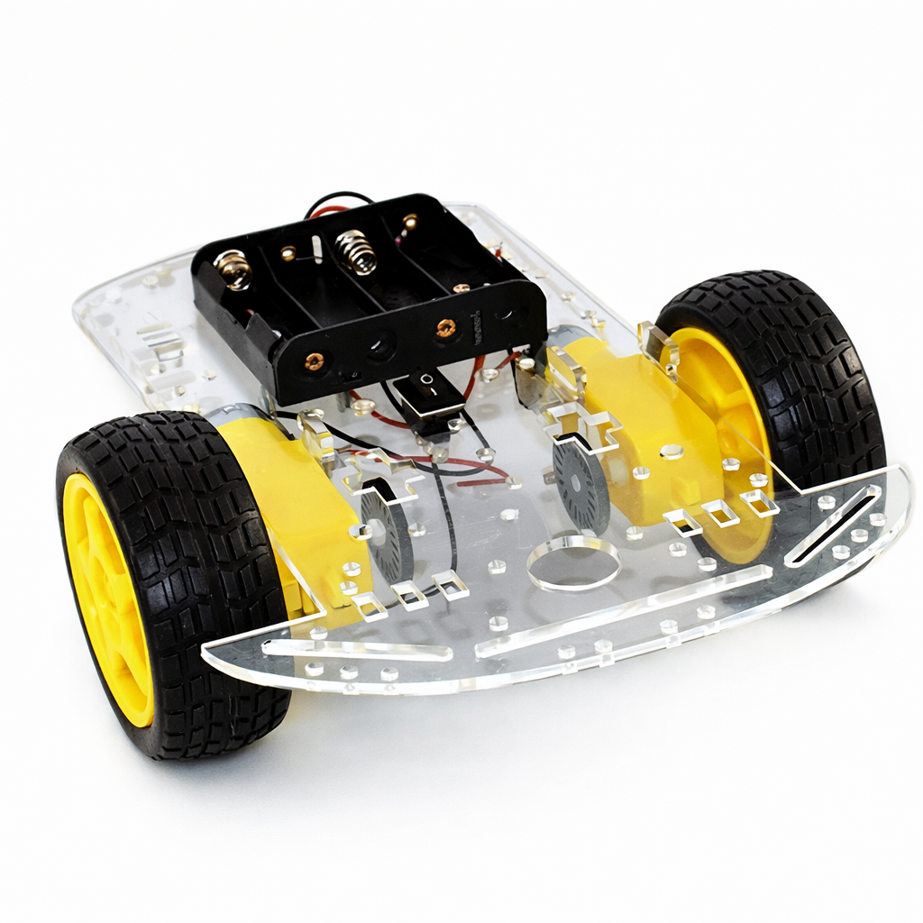 Carrito Seguidor De Lineas 2 Ruedas