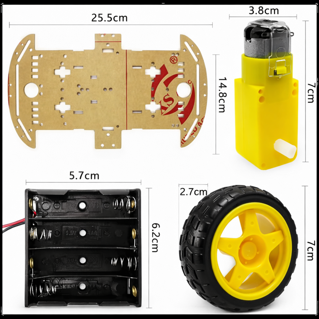 Carrito Seguido De Lineas 4 Ruedas - Image 2