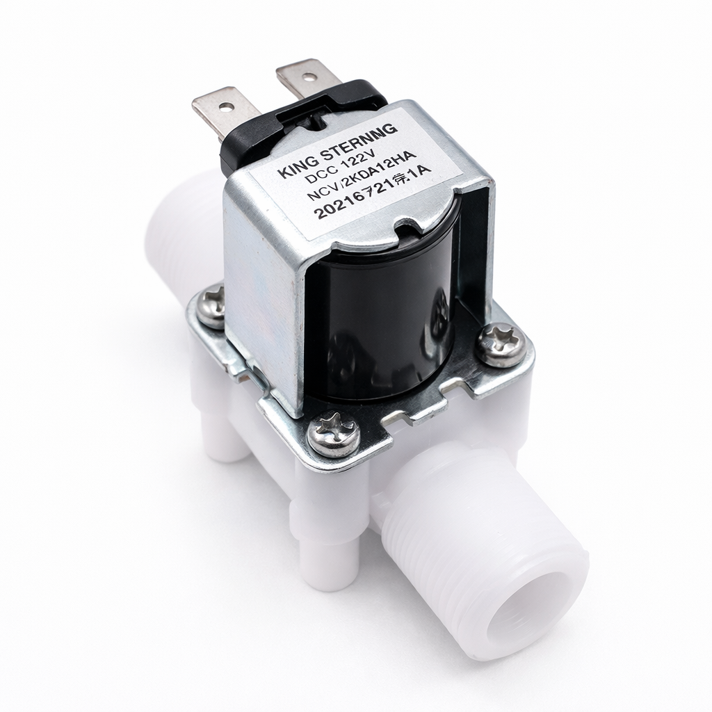 Electroválvula Solenoide 1/2" NC (12 VDC) - Image 2