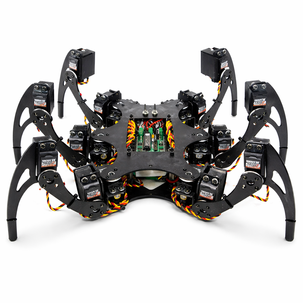 Exapodo Robot Araña 18° De Libertad