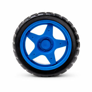 Llanta Azul P/Motorreductor 25x60mm