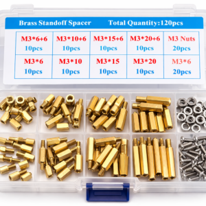 Kit M3 120 Separadores Tornillo Laton