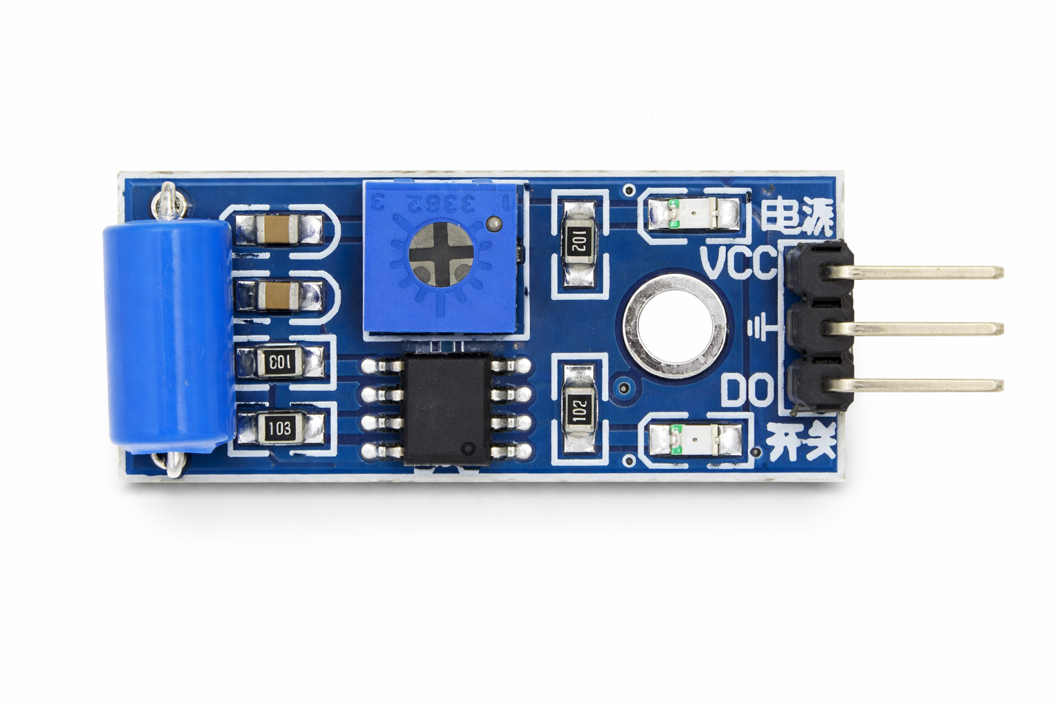 Módulo sensor de vibración Sw-420