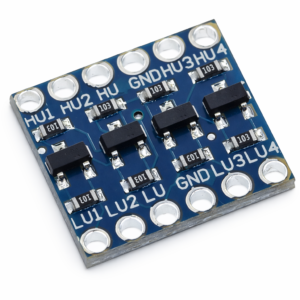 Módulo convertidor de nivel lógico bidireccional 4 canales 3.3v 5v