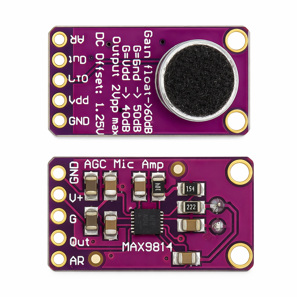 Módulo de micrófono MAX9814