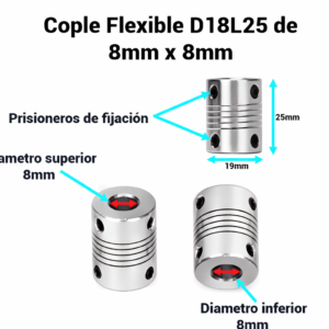 Cople Flexible 8mm x 8mm