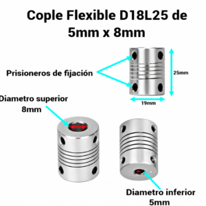 Cople Flexible 5x8mm