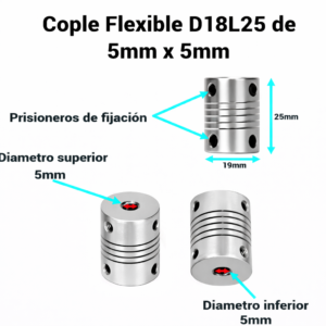 Cople Flexible 5x5mm