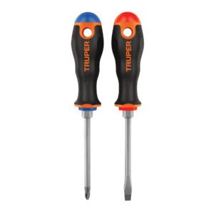 Dúo de desarmadores 1/4" x 4", TRUPER