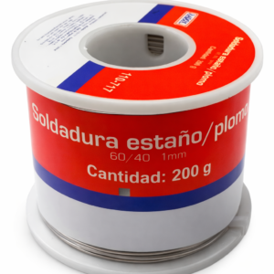 Soldadura Estaño Plomo 60/40 200 g 1 mm