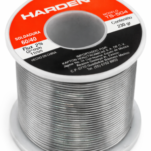 Soldadura Harden 230 g 60/40 1 mm con Flux 2%