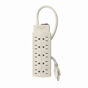 Multicontacto 14 AWG uso rudo 10 entradas VOLTECK