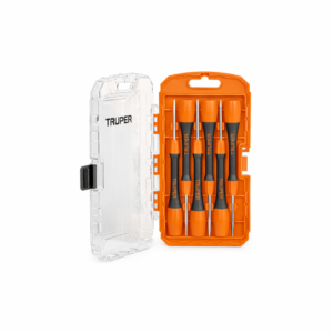 Juego con 6 desarmadores de precisión TRUPER