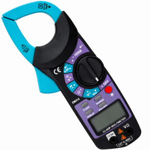 Amperímetro de gancho 6 funciones con buzzer