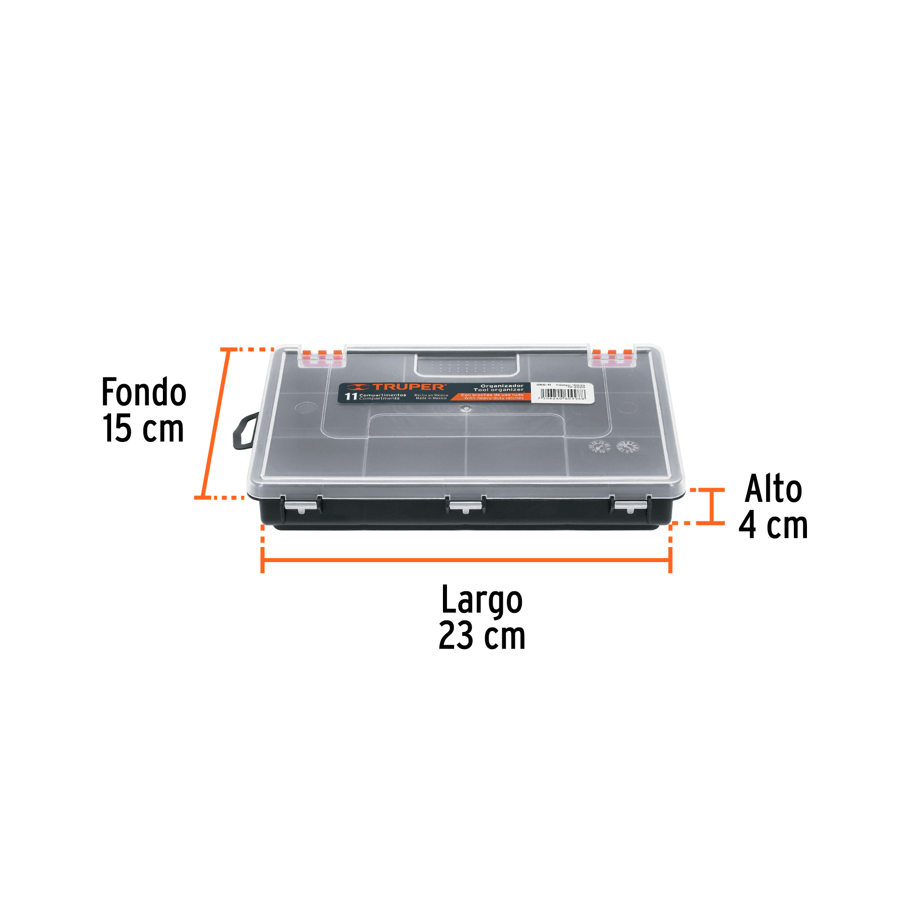 Organizador de 9" con 11 Compartimientos Truper - Image 2