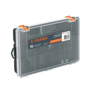 Organizador Plástico de 15 Compartimentos Truper