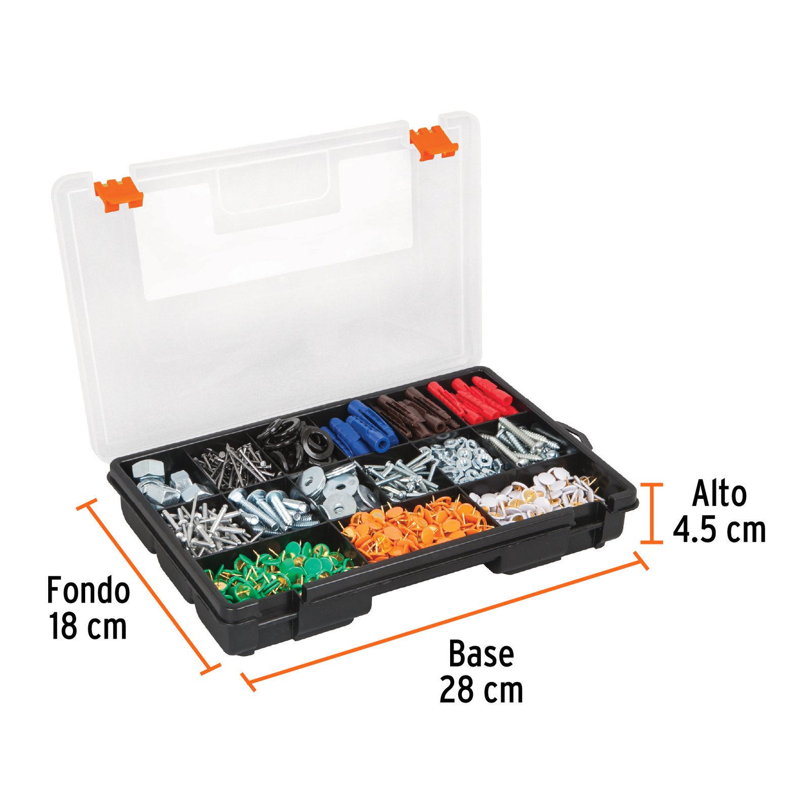 Organizador Plástico de 15 Compartimentos Truper - Image 2