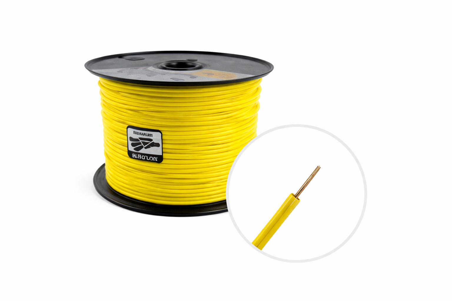 Alambre Calibre 22 Amarillo 500 m