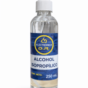 Alcohol Isopropílico 250 ml con Atomizador Electrónica DR