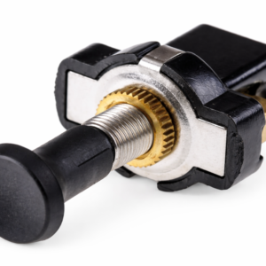 Switch Base Redonda con Palanca Cromada