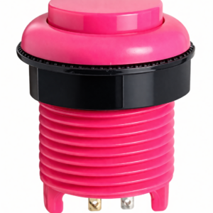 Botón Pulsador de Maquinita Rosa