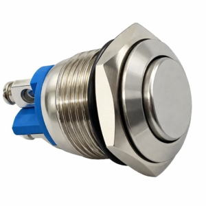 Switch Metálico Tipo Push NA 2A