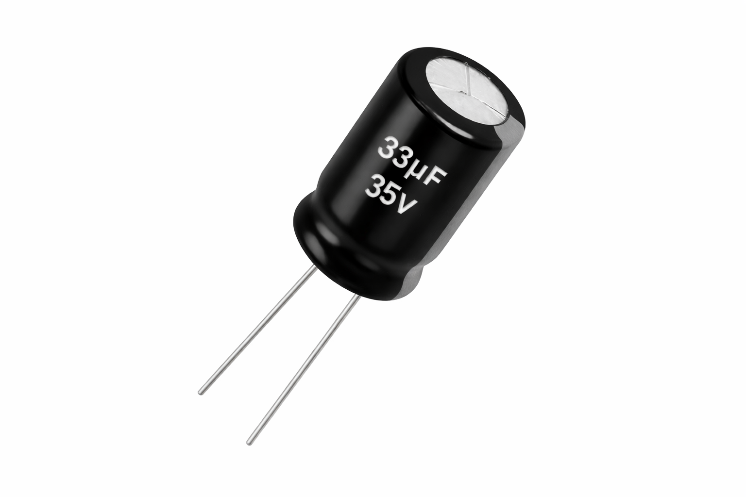 Capacitor Electrolítico 33uF 35V