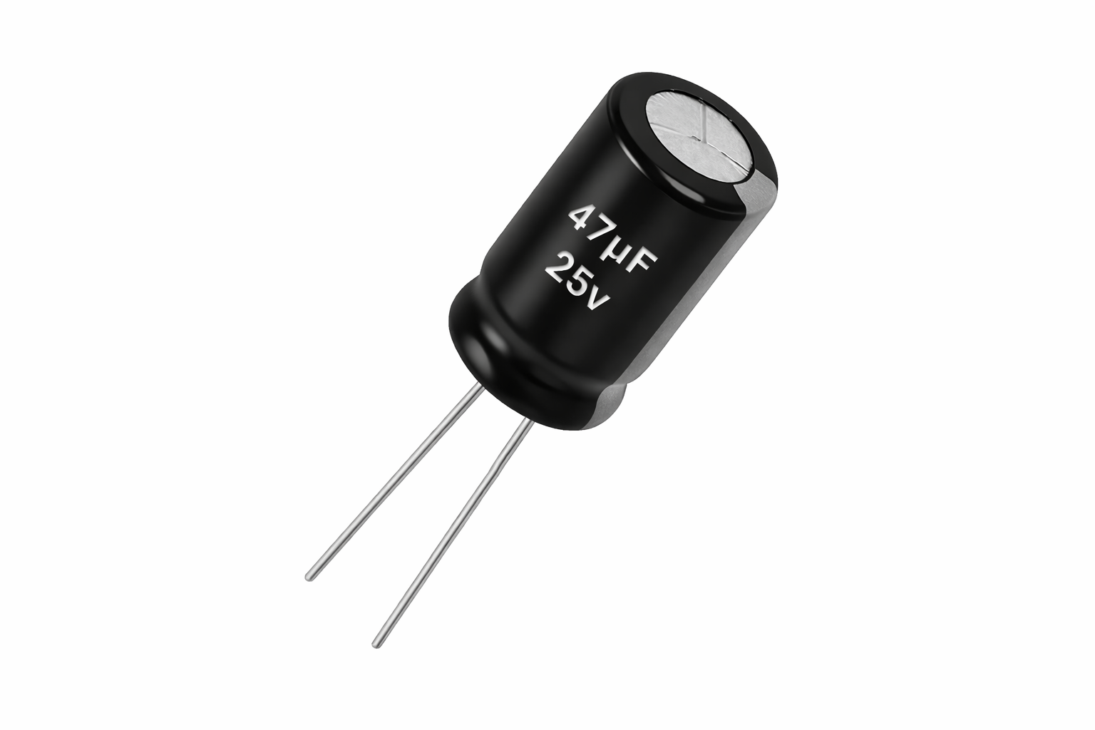 Capacitor Electrolítico 47uF 25V