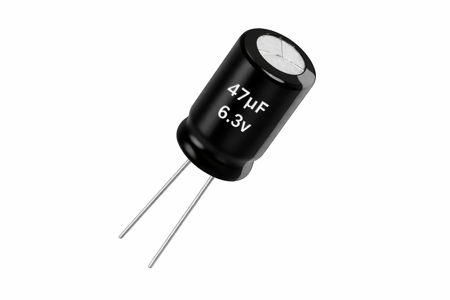 Capacitor Electrolítico 47uF 6.3V