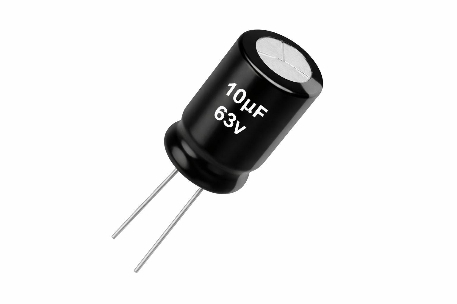 Capacitor Electrolítico 10uF 63V