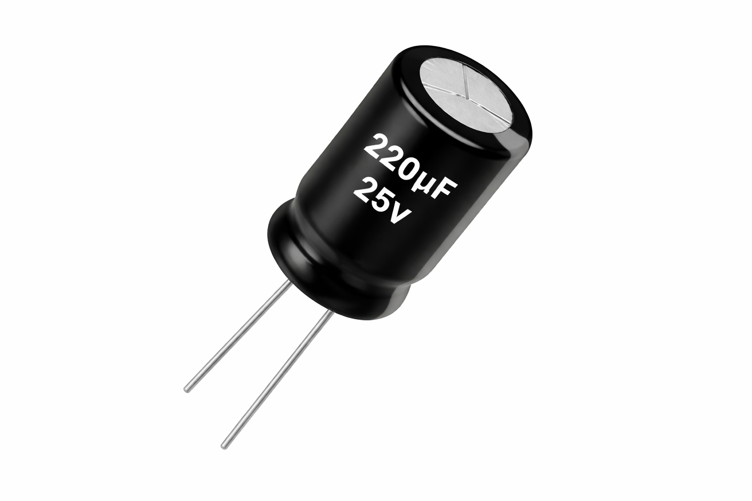 Capacitor Electrolítico 220uF 25V