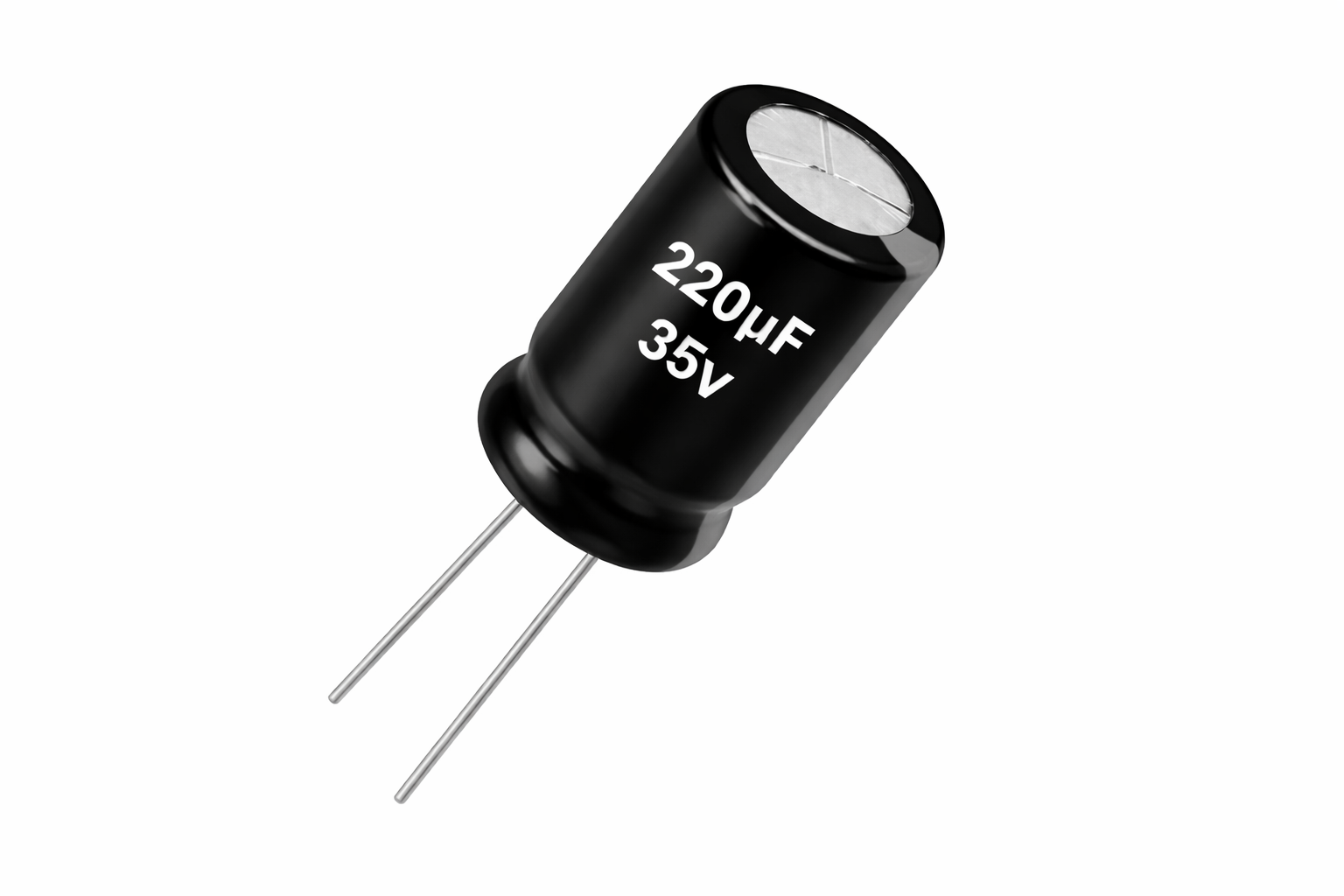Capacitor Electrolítico 220uF 35V