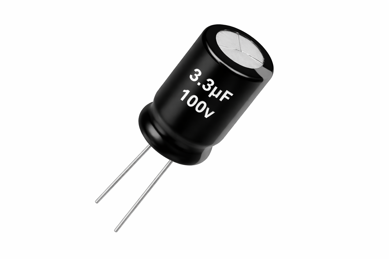 Capacitor Electrolítico 3.3uF 100V
