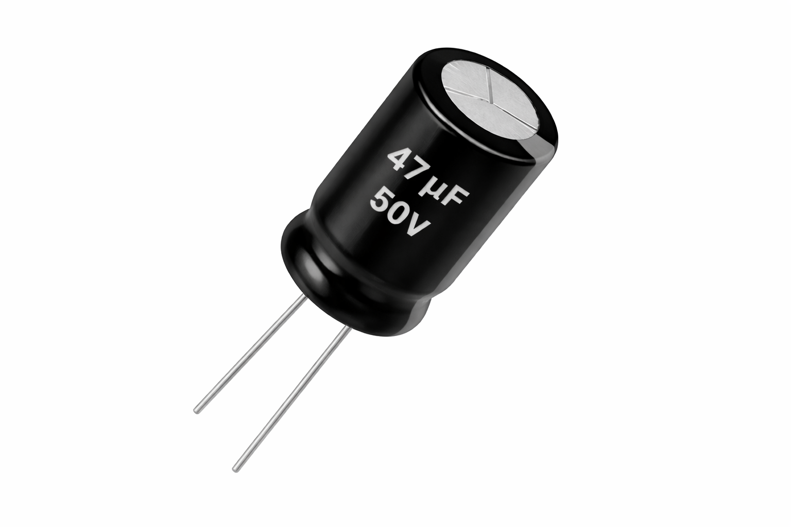 Capacitor Electrolítico 47uF 50V