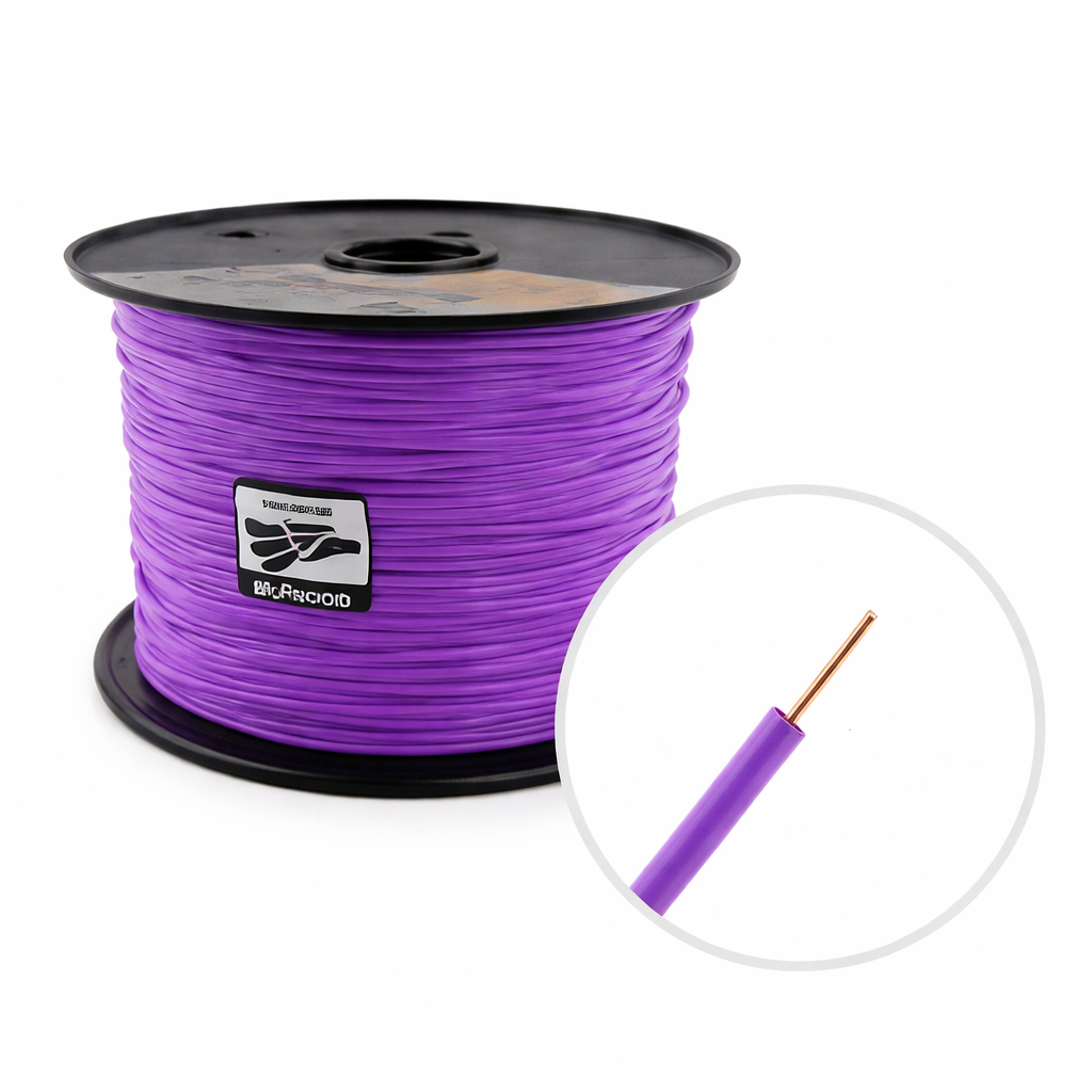 Alambre Calibre 22 Violeta 500m