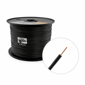 Alambre Calibre 22 Negro 500m
