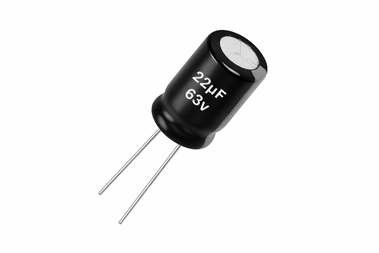 Capacitor Electrolítico 22uF 63V