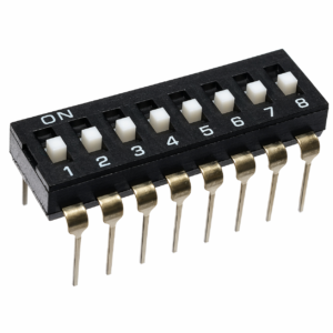DIP Switch 8 Posiciones Tipo Largo