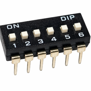 DIP Switch 6 Posiciones Tipo Largo