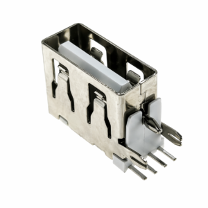 Jack USB Tipo A Hembra Corto para PCB