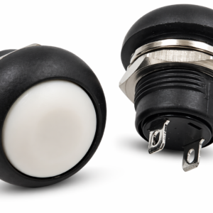 Botón Push Blanco 12V 20A