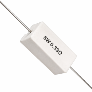 Resistencia Cementada 0.33 Ohms 5W